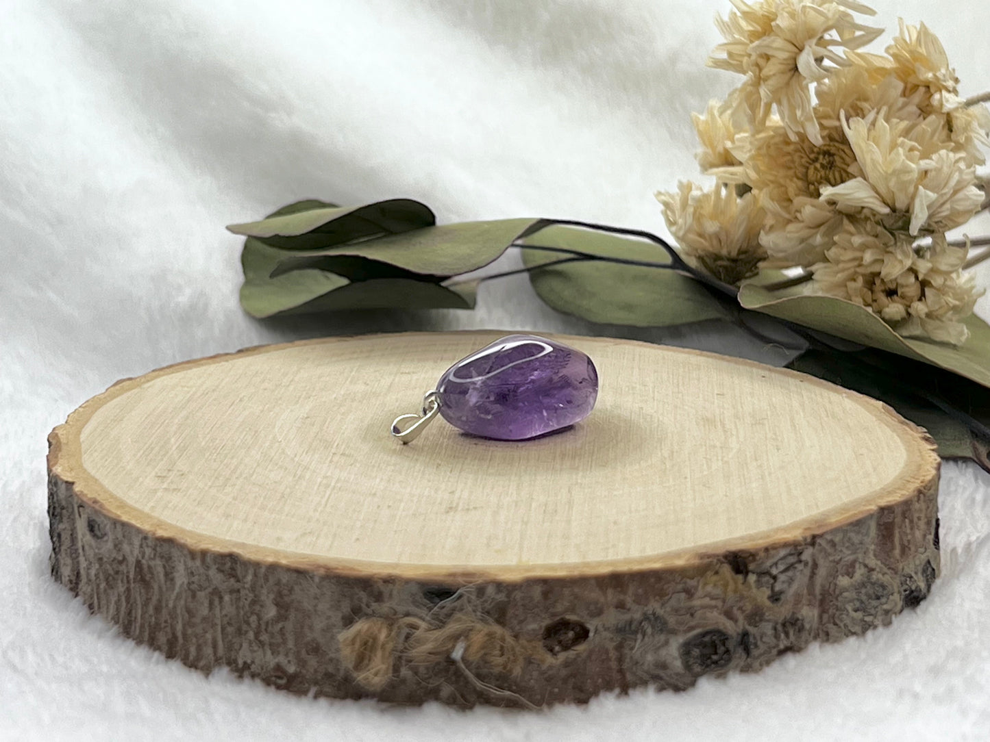 Pendentif en améthyste