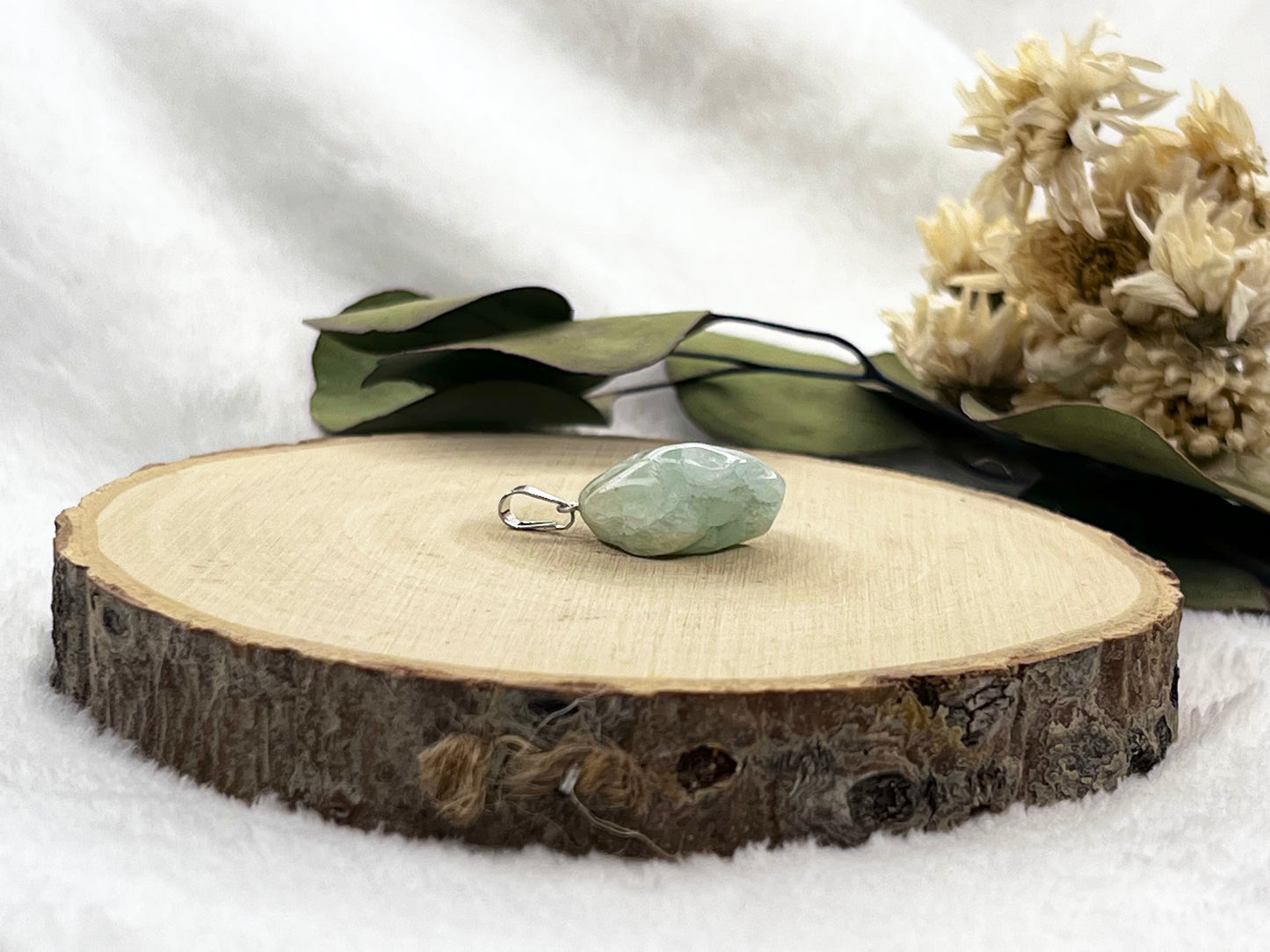 Pendentif en aigue-marine