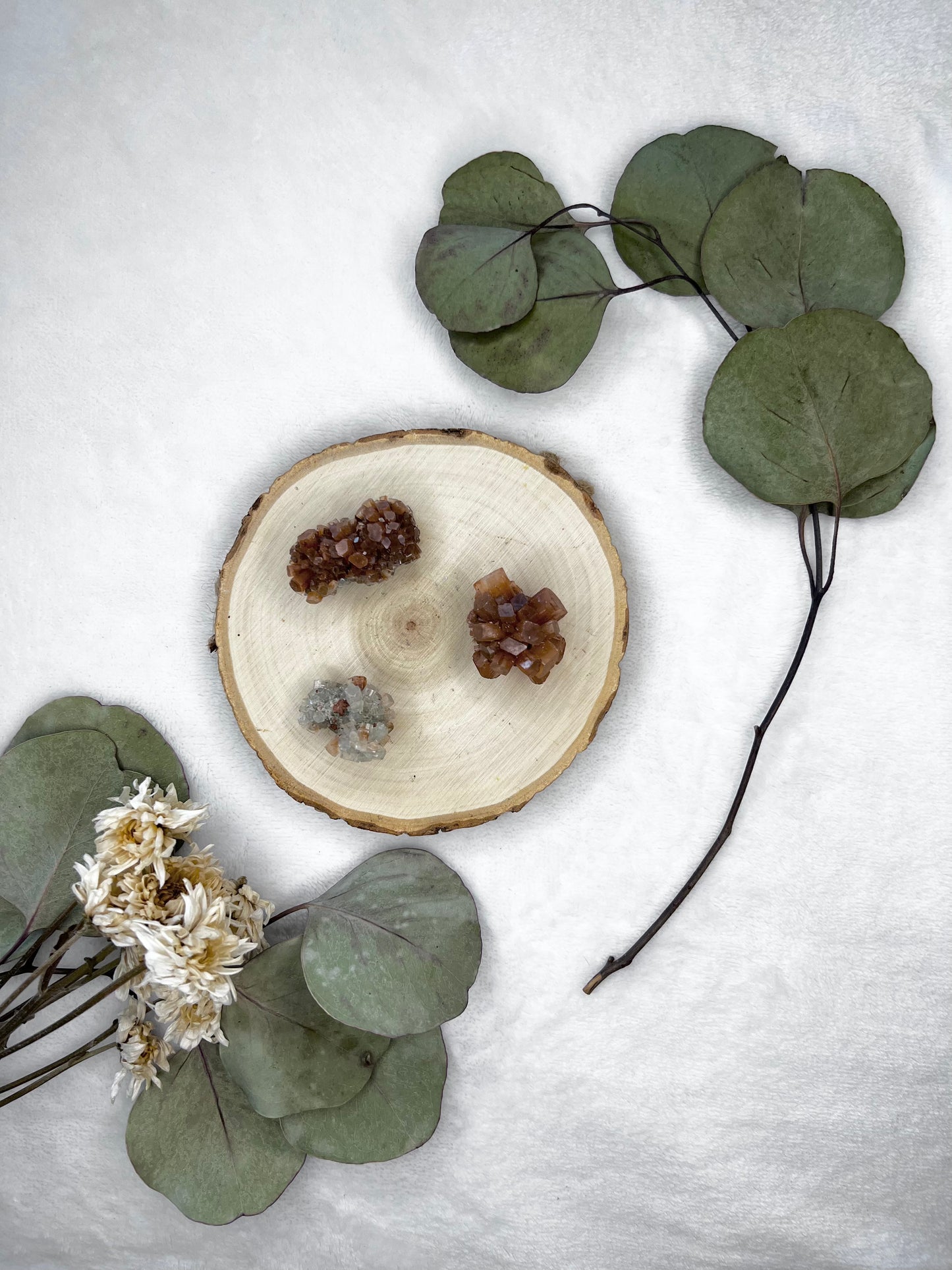 Pierre brute d'aragonite