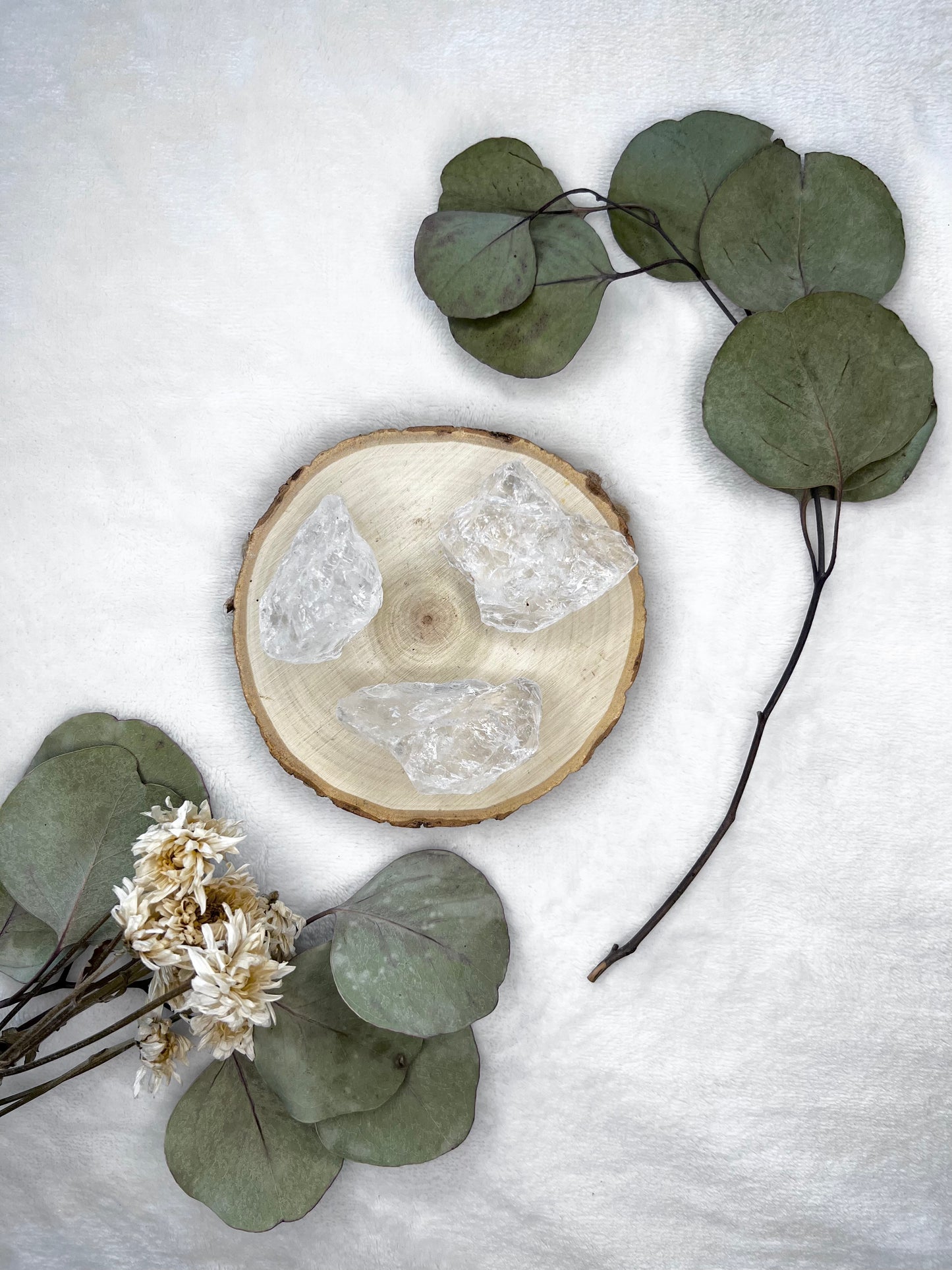 Pierre brute en cristal de roche