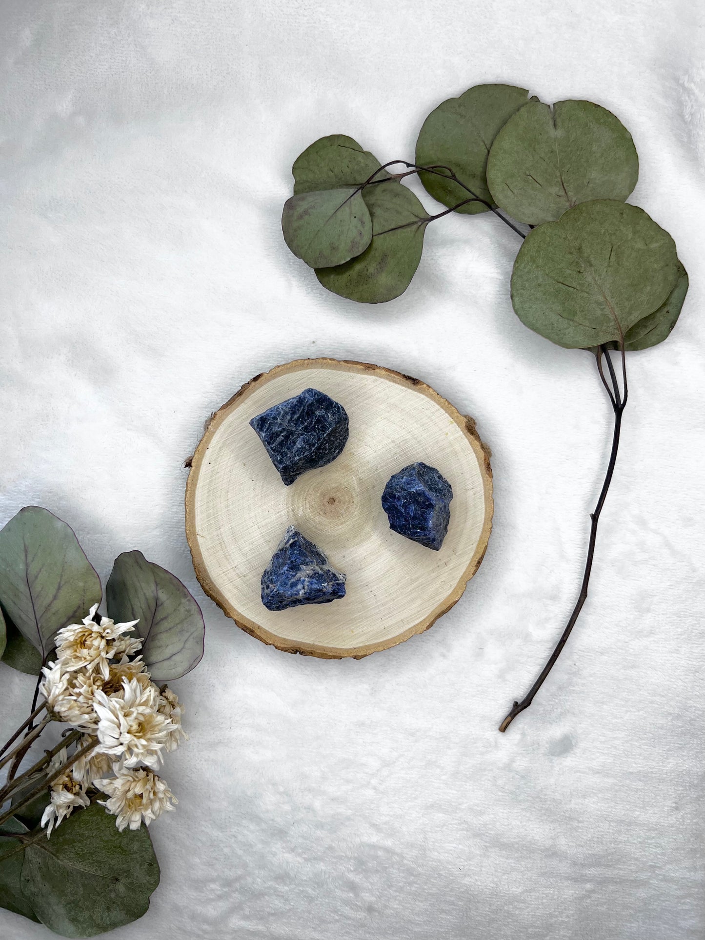 Pierre brute en sodalite