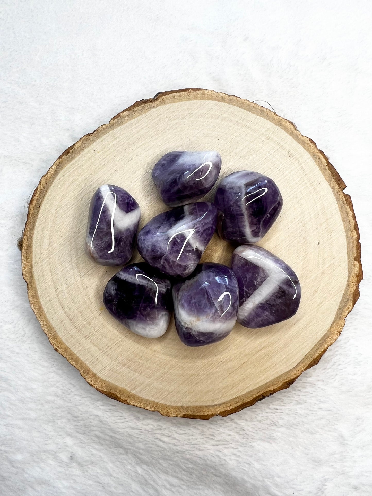 Pierre roulée en améthyste
