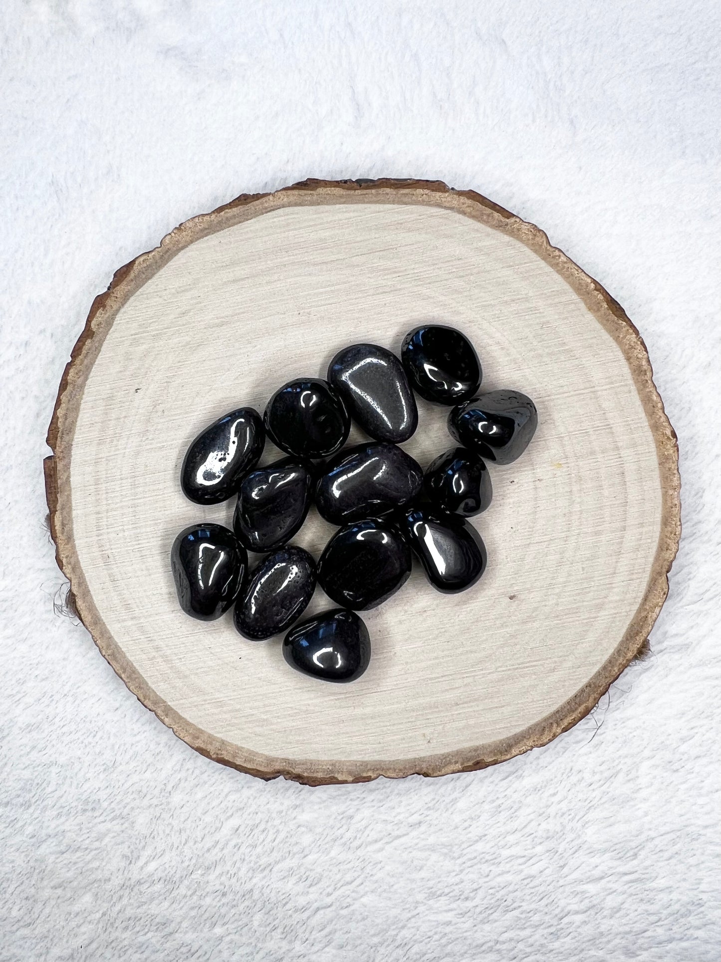 Pierre roulée en hématite