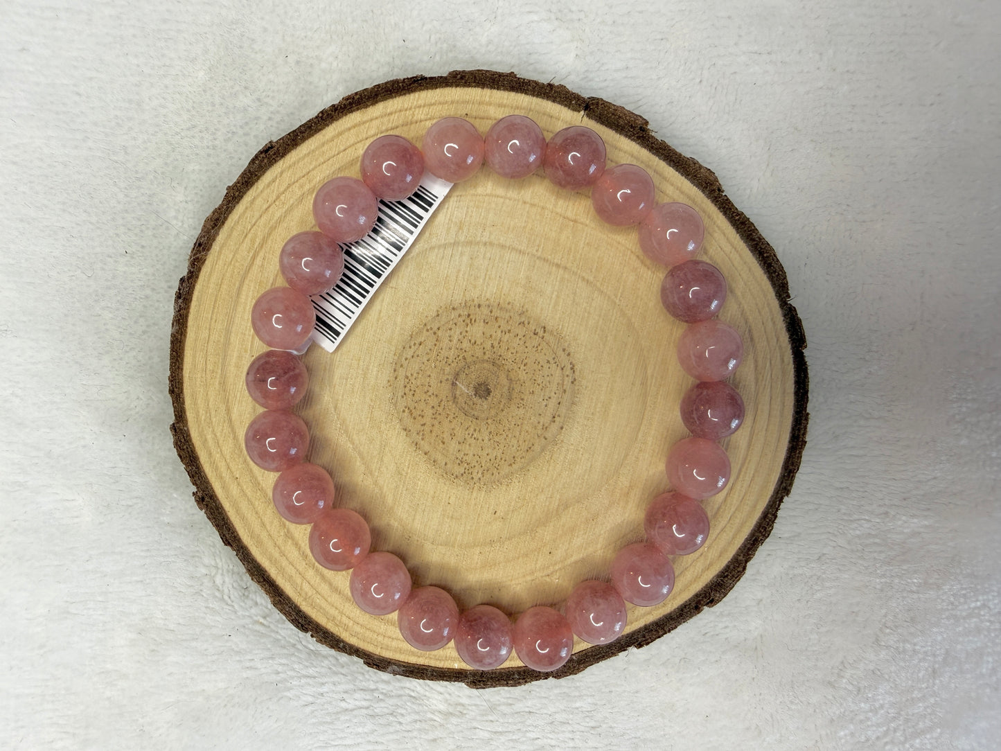 Bracelet boule en pierre de soleil 8mm