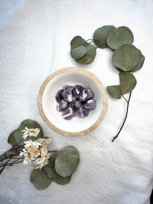 Pierre roulée en améthyste